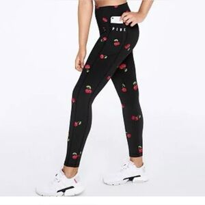 Victoria's Secret Sport - High Waist leggings - Black cherry size large